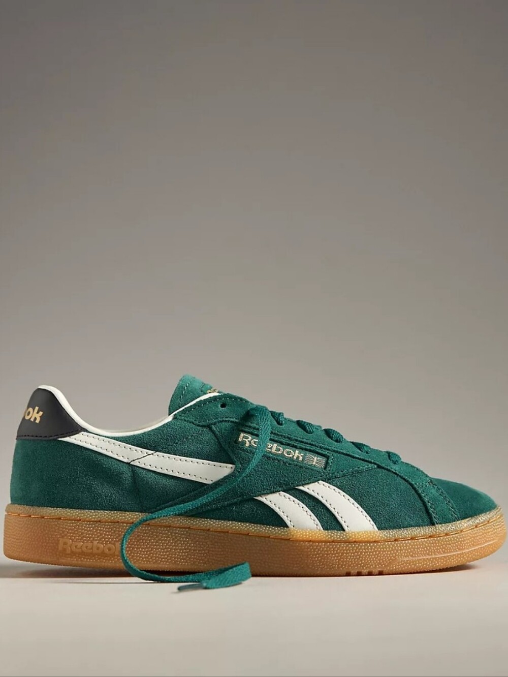 Reebok Club C Grounds Sneakers - Collegiate Green, Black